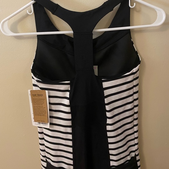 NWT Athleta stripe ace racer tank top - Picture 2 of 7